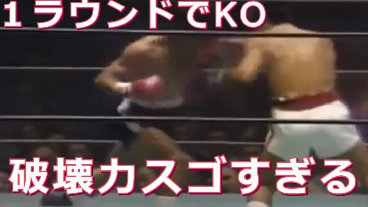 【圧倒的破壊力】日本人ボクサーを1ラウンドKOした5人の怪物ボクサー