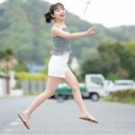 日向坂46・齊藤京子、ショーパン衣装や浴衣姿でこの夏、飛ぶ【セレブニュース】