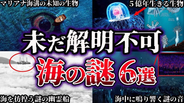 【ゆっくり解説】闇が深すぎる。未だ解明されていない海の謎6選【Part4】