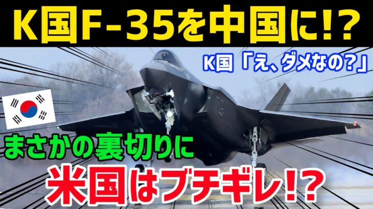 【海外の反応】K国がF-35Aの故障修理をまさかの中国に依頼！？米国ブチ切れでお隣さん崩壊へｗ【グレートJAPANちゃんねる】