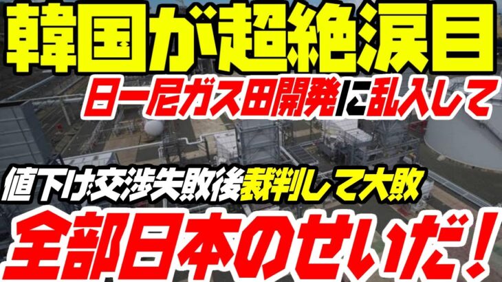 【朗報】韓国ガス公社、勝手に横入りしてきた日本ーインドネシアガス田プロジェクトから撤退【ゆっくり解説】