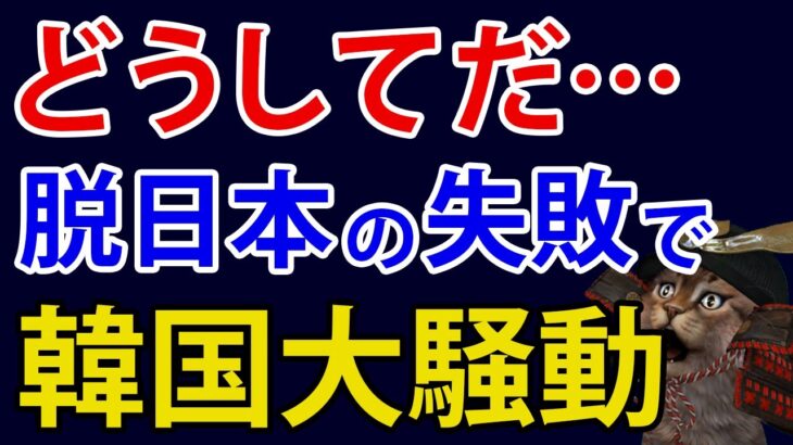 反日激化！？韓国与党が文政権の脱日本失敗を指摘するも野党と国民が猛反発。新たに起きている反日大騒動とは【アカツキ】