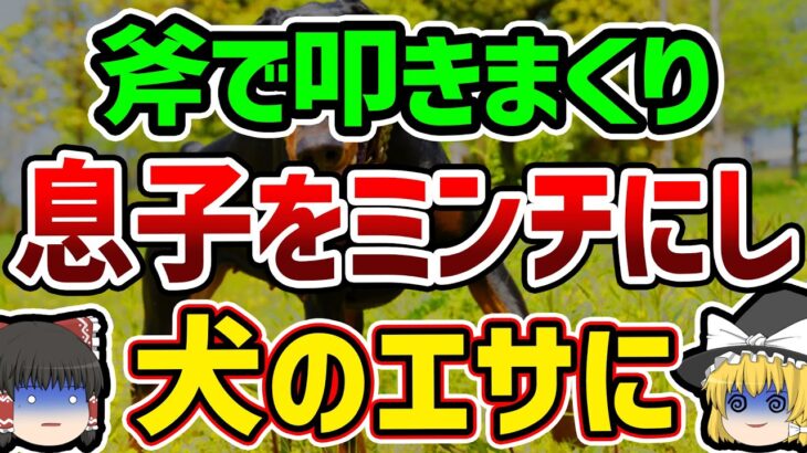 【ゆっくり解説】飛び出す目玉。えぐれた腹…ある父親が起こしてしまった凶悪すぎる事件