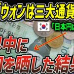 【海外の反応】韓「日本円はゴミw」→日本円が世界三大通貨だと知ったお隣さんの反応がヤバすぎたwww【ゆっくり解説】