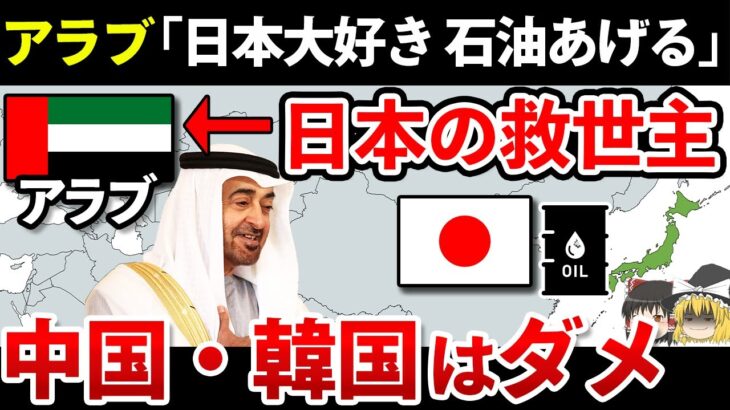 【ゆっくり解説】なぜアラブは日本だけ特別に優先してくれるのか？｜石油問題