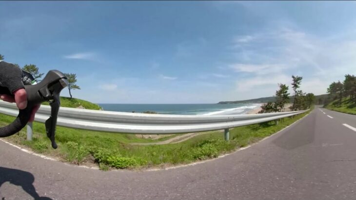 4K 360° VR　サイクリング、蕪島～階上へポタリング　GoPro Fusion