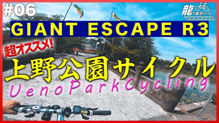 【クロスバイク乗り必見】上野公園は最高のサイクリングロード!?【vol.6】