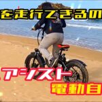 電動自転車！フルアシスト！2輪駆動 #3 砂浜走行の検証Electric bicycle 2wd
