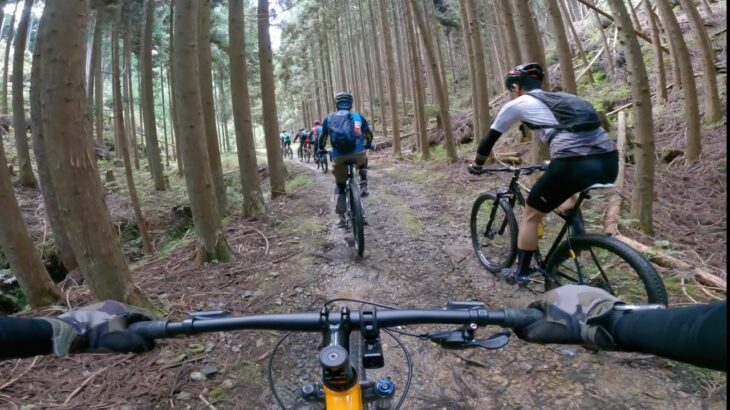 マウンテンバイク初心者が京都トレイル Mountain bike beginners ride Kyoto’s satoyama on a beginner’s tour