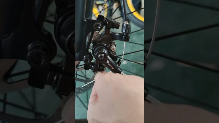 S9電動自転車ブレーキの調整