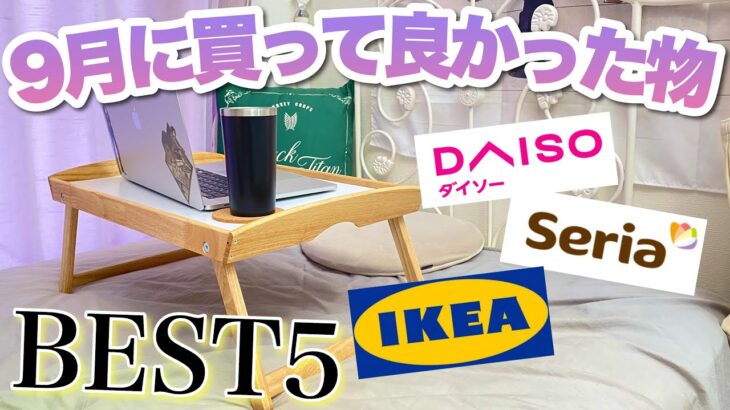 【9月に買って良かった物】部屋で過ごす時・自作グッズなどを作る時におすすめな安いく買える商品！ベスト5！！