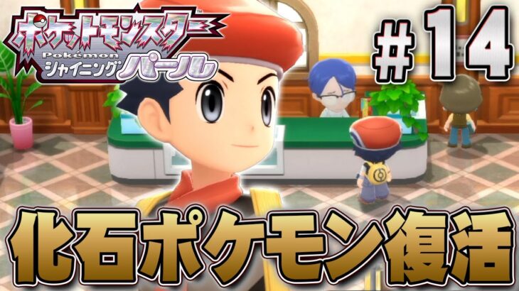 サイクリングロードを下って化石を復元しよう！『ポケットモンスター シャイニングパール』を実況プレイpart14【ポケモン ダイパリメイク / ポケモンBDSP】