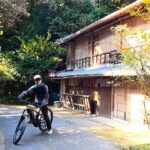 奈良県 柳生街道 E-MTBでサイクリング