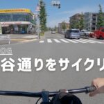 ピストバイクで世田谷通りをサイクリング（Fixed Gear Bike Ride In  Setagaya Street）