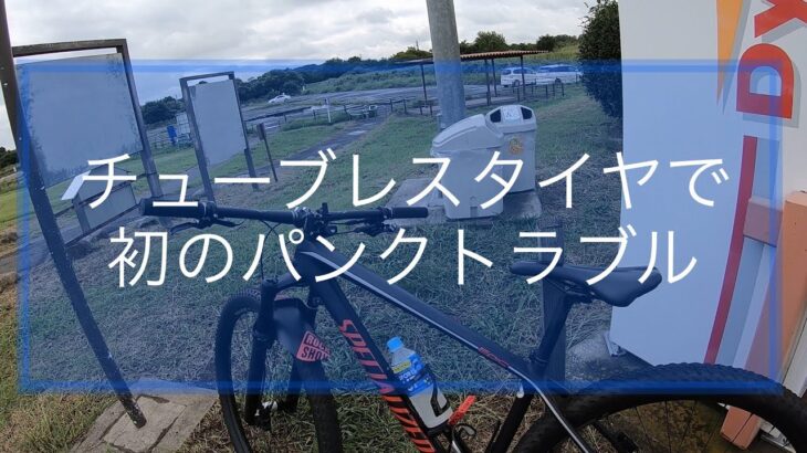 MTB チューブレスタイヤ　パンク　specialized epic ht carbon
