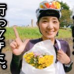 自転車で行ってきました。お彼岸のお墓参り。ロードバイク女子ゆみやみのゆるぽたサイクリング！木曽川サイクリングロード。