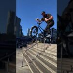 Fastest Way Down The Stairs (Billy Perry) #bmx #nyc