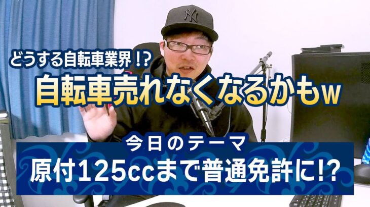 普通免許で125ccに!?そんなことになったら電動アシスト自転車業界がザワつくじゃないか。（e-bike/電動アシスト自転車/電動自転車/パナソニック/ヤマハ/ブリヂストン/原付/スクーター）