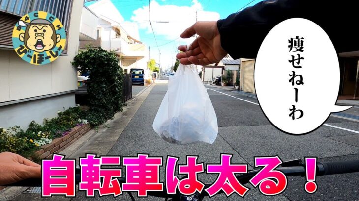 サイクリングで太る理由の全てがこの動画で判明する 練習サボって食べ歩きライド 阪急塚口駅前