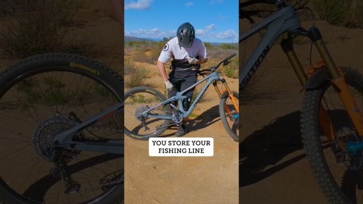 How to fish on an MTB. #comedy