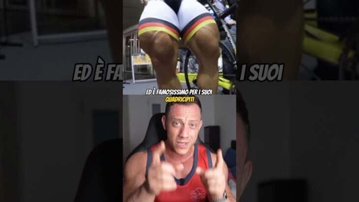 Ciclista con le gambe più grosse di un bodybuilder: 290kg SQUAT #gym #bodybuilding #fitness #workout