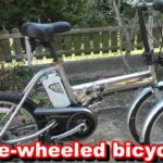 【魔改造】電動アシスト自転車　カスタム  How to Build a 3 wheels　スイングする前2輪　 bicycle　Sepeda listrik roda tiga　3輪自転車