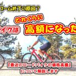 【ゆっくり自転車】ロードバイクは、どれくらい高額になってしまったのか？【ロードバイクブーム終了の原因？】