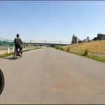 #72  ピストバイク　多摩川サイクリングロード　帰路