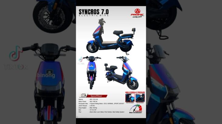 Sepeda listrik Syncross 7.0 by Pacific