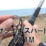 最強のシーバスロッドDAIWAモアザンエキスパートAGS121M