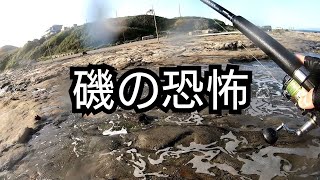 磯の洗礼【外房ヒラマサ．ヒラスズキ】