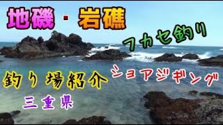 三重県の地磯ポイント・釣り場紹介／クロダイ・ヒラスズキ・ロックフィッシュ狙い