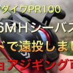 ダイワPR100シーバスロッドで遠投しました、#PR100#ダイワ#シーバスロッド#ショアジギング