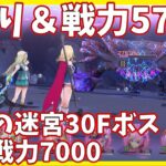 【ヘブバンA縛り】記憶の迷宮30Fアビスパープル戦クリア【ヘブンバーンズレッド攻略】