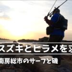 【2022年ゴールデンウィーク】ヒラスズキとヒラメを追って南房総をランガン　千葉県南房総市のサーフ・漁港・地磯　2022年4月23日