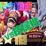 【トレジャークルーズ】【攻略】海賊同盟絆決戦｢難しさ★10｣VSロジャー技属性LV38です( ﾟДﾟ)カイドウ船長編成で挑戦!!【トレクル】【OPTC】