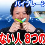 【釣れない人の特徴】バイブレーション編：シーバスが釣れないのには理由がある！オヌマンのシーバス塾