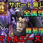 【トレクル】絆決戦マゼラン&ハンニャバル☆10全属性攻略！ヤマト&エース編成紹介！！ #163 サポート無し