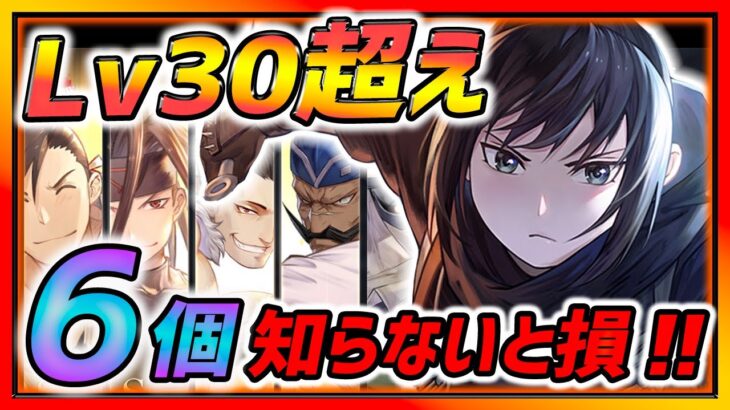 【ハガモバ】Lv30超えて分かった知らないと損する事６選!!! 早めにレベル上げよう!!【鋼の錬金術師モバイル】