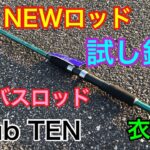 NEWロッド試し釣り シーバスロッドclubTEN 衣浦湾