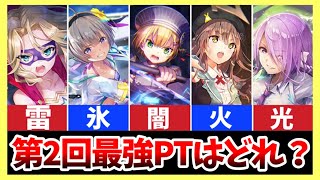 【ヘブバン】第2回最強パーティはどれ？属性パーティランキング！アンケート集計結果発表！【ヘブンバーンズレッド】【heaven burns red】