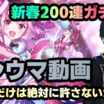 【ヘブバン】新春ガチャ200連！あいつマジで絶対に許さないからな！【解説/ステータス/性能評価/倍率/ガチャ】