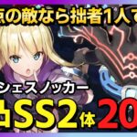 【ヘブバン】フローシェスノッカー無凸SS2体で20万点出す方法/スコアアタック【ヘブンバーンズレッド】