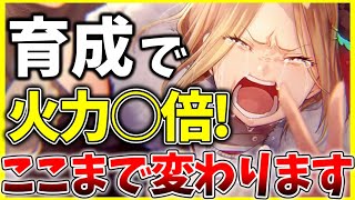 【ヘブバン】育成の有無で火力が○倍！育成の重要性を解説します。【ヘブンバーンズレッド】【heaven burns red】