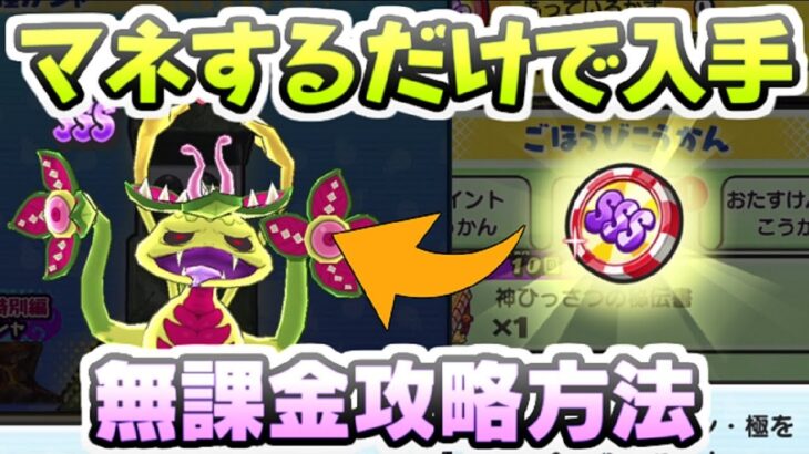 ぷにぷに マネするだけで攻略可能な方法！極ツチノコを絶対入手したい人はこうしてみて！　妖怪ウォッチぷにぷに　レイ太