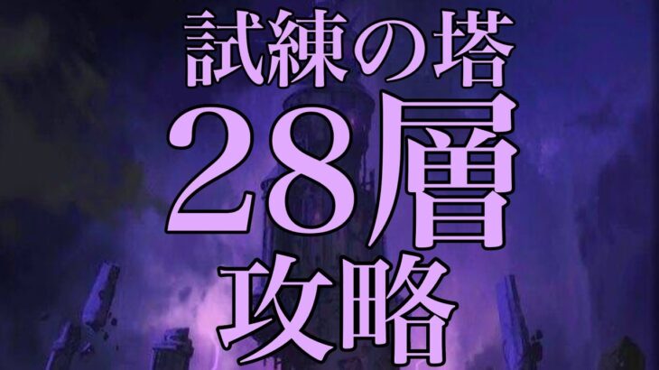 [グラクロ]試練の塔28層攻略