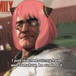 Anya Armstrong ( Spy X Family X Metal Gear Metal Gear Rising meme )
