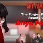 The Forger Family react to Anya Forger |Spy x Family | Anya x Damian |Gacha Club |GCRV|