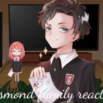 🍸🍸//desmond family react to?? //🍸🍸[++ Anya x Damian ++]
