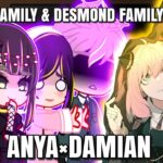 Forger family & Desmond family reacts to Damian x Anya||Damian x Anya||Spy x family